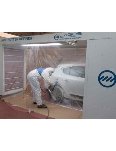 Mobiele Spuitcabine, 2,2 Kw, 4.300 X 1100 X 2160